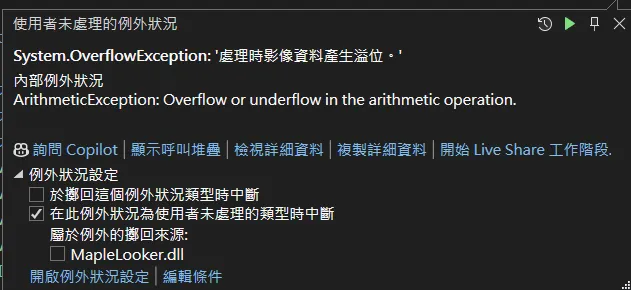 溢位錯誤